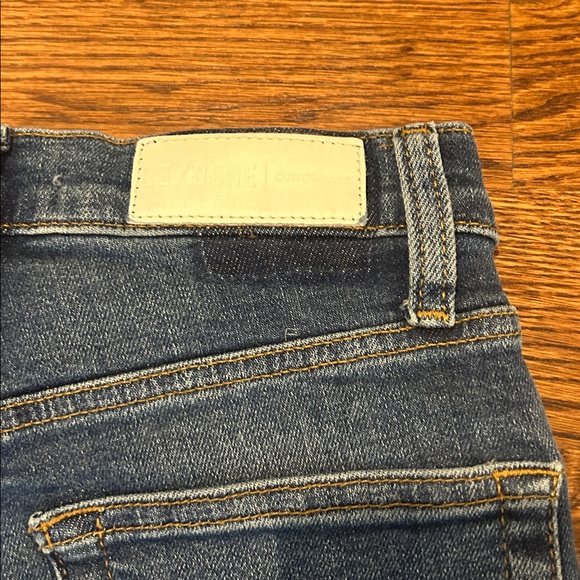 RE/DONE ORIGINALS High Rise Ankle Crop in Medium Vintage sz 26 - Picture 9 of 9